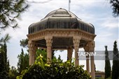 آیین گلباران آرامگاه  حافظ شیرازی