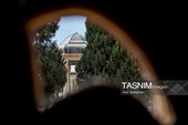 آیین گلباران آرامگاه  حافظ شیرازی