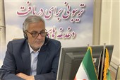 پاسخگویی مدیرکل بنیاد شهید آذربایجان شرقی در مرکز سامد 111