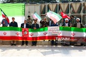 پویش برای ایران با حضور دانشجویان پزشکی در مشهد