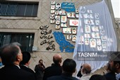 رونمایی از یادمان شهدای دبستان شجره طیبه میناب