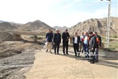 ارزیابی میدانی خسارات سیل در شهرستان انگوت با حضور معاون استاندار اردبیل لید: