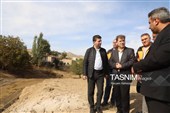 ارزیابی میدانی خسارات سیل در شهرستان انگوت با حضور معاون استاندار اردبیل لید: