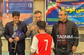 مسابقات فوتسال چهارجانبه  کوتاه قامتان کشور در اردبیل