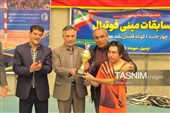 مسابقات فوتسال چهارجانبه  کوتاه قامتان کشور در اردبیل