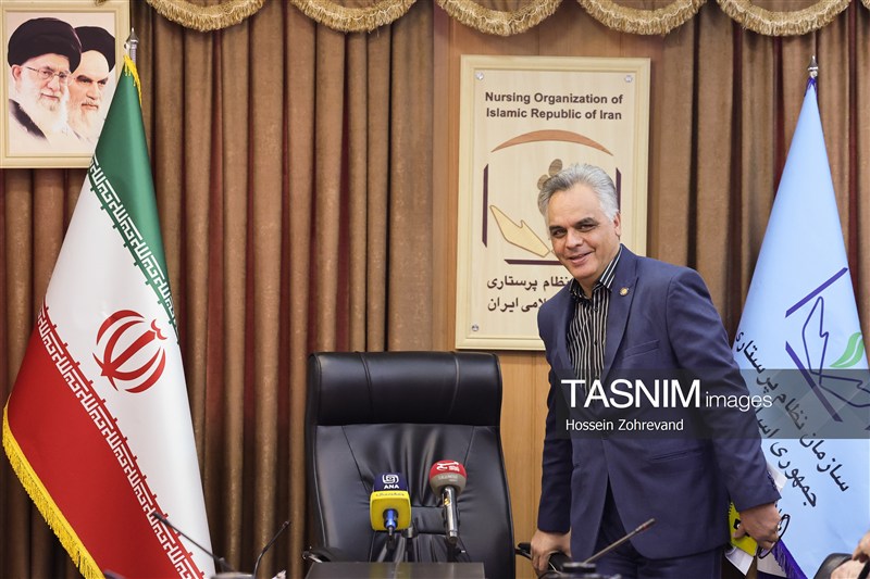 نشست خبری احمد نجاتیان، رئیس سازمان نظام پرستاری