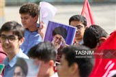 نهضت خونخواهی دانش آموزان همدان
