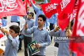 نهضت خونخواهی دانش آموزان همدان