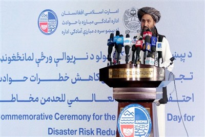 ملا برادر: کمک به آسیب‌دیدگان تغییرات اقلیمی نباید سیاسی شود