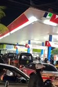 ببینید|بالی در آتش کمبود بنزین