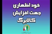 جزئیات مراحل ثبت نام فرم خوداظهاری افزایش رقم کالابرگ