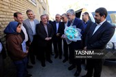 سفر منوچهر خواجه دلویی رییس بنیاد مسکن انقلاب اسلامی به همدان 