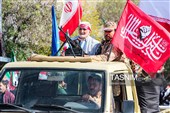 رزمایش جان‌فدایان در اردبیل