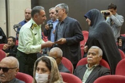 33 جانباز بصیر کرمانشاه تجلیل شدند