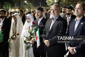 جشن وصال 15 زوج جوان در اجتماعات مردمی بیرجند