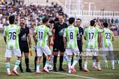 دیدار تیم های فوتبال خیبر خرم آباد و پرسپولیس