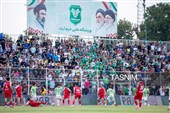 دیدار تیم های فوتبال خیبر خرم آباد و پرسپولیس