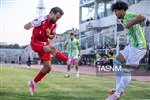 دیدار تیم های فوتبال خیبر خرم آباد و پرسپولیس