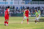 دیدار تیم های فوتبال خیبر خرم آباد و پرسپولیس