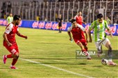 دیدار تیم های فوتبال خیبر خرم آباد و پرسپولیس