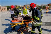 مانور ترکیبی امداد و نجات در زائرسرای رضوی