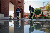مانور ترکیبی امداد و نجات در زائرسرای رضوی
