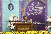 حضور پرشور زائران در حرم بانوی کرامت در شب میلاد حضرت زینب کبری (س)