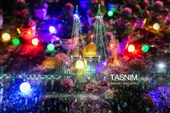 حضور پرشور زائران در حرم بانوی کرامت در شب میلاد حضرت زینب کبری (س)