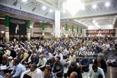 حضور پرشور زائران در حرم بانوی کرامت در شب میلاد حضرت زینب کبری (س)