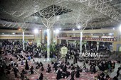 حضور پرشور زائران در حرم بانوی کرامت در شب میلاد حضرت زینب کبری (س)