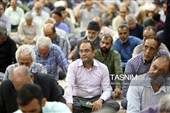 حضور پرشور زائران در حرم بانوی کرامت در شب میلاد حضرت زینب کبری (س)