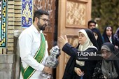 حال‌وهوای حرم بانوی کرامت در شب میلاد حضرت زینب(س)
