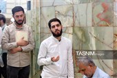 حال‌وهوای حرم بانوی کرامت در شب میلاد حضرت زینب(س)