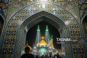 حال‌وهوای حرم بانوی کرامت در شب میلاد حضرت زینب(س)