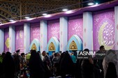 حال و هوای حرم مطهر رضوی در شب میلاد حضرت زینب سلام‌الله علیها