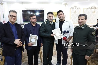 تقدیر رئیس پلیس استان زنجان از مدیر خبرگزاری تسنیم