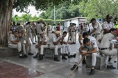 Indian Police Tighten Security Ahead of Cockroach Janta Party Rally in New Delhi