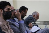 نشست تبیینی بهادری جهرمی با اساتید دانشگاه‌های کرمان