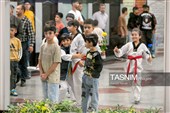 مراسم استقبال از آرین سلیمی - کرمانشاه
