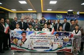 مراسم استقبال از آرین سلیمی - کرمانشاه
