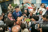 مراسم استقبال از آرین سلیمی - کرمانشاه