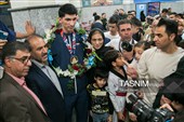 مراسم استقبال از آرین سلیمی - کرمانشاه