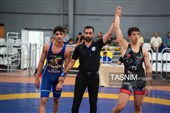مسابقات لیگ کشتی فرنگی نوجوانان کشور در اراک
