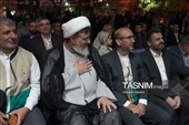 ادای احترام خادمان رضوی به ساحت فرمانده شهیدسپاه سپهبدپاکپور در خنداب