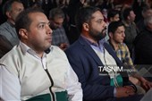 ادای احترام خادمان رضوی به ساحت فرمانده شهیدسپاه سپهبدپاکپور در خنداب