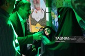 ادای احترام خادمان رضوی به ساحت فرمانده شهیدسپاه سپهبدپاکپور در خنداب