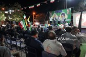 ادای احترام خادمان رضوی به ساحت فرمانده شهیدسپاه سپهبدپاکپور در خنداب