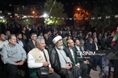 ادای احترام خادمان رضوی به ساحت فرمانده شهیدسپاه سپهبدپاکپور در خنداب