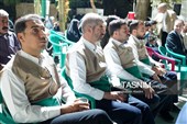 ادای احترام خادمان رضوی به ساحت فرمانده شهیدسپاه سپهبدپاکپور در خنداب