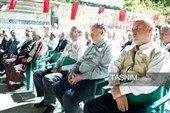 ادای احترام خادمان رضوی به ساحت فرمانده شهیدسپاه سپهبدپاکپور در خنداب